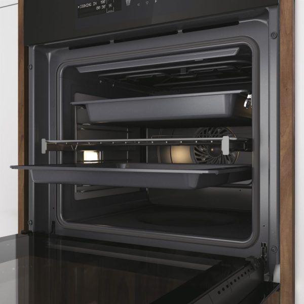 .AT.HORNO HAIER HWO60SM5B5BH MULT.9 A+ HIDRO. WIFI 70L NGRO - Imagen 8