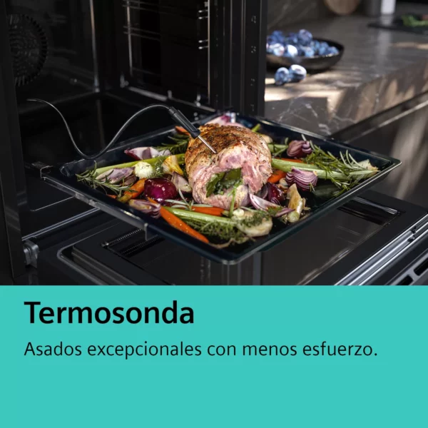 .AT.HORNO SIEMENS HB578GFS7 MULT.8 A+ AIRFRY PIRO 71L CRIST.NGO INOX - Imagen 5