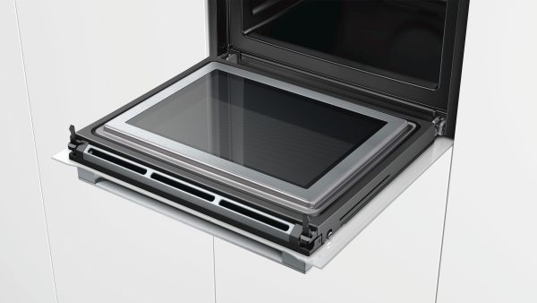 .AT.HORNO SIEMENS HM676G0W1 MULT.14 C/MICRO PIRO 67L BCO - Imagen 6