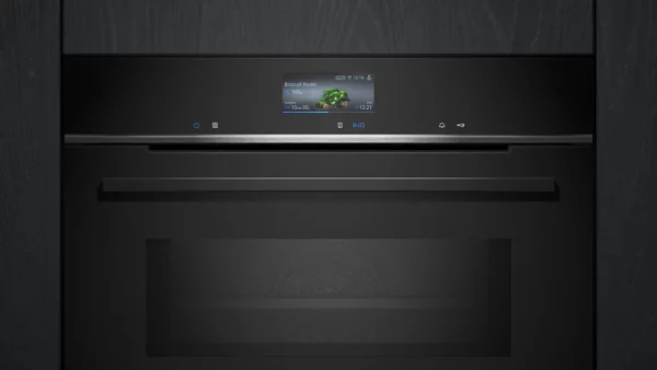 .AT.HORNO SIEMENS HM736GAB1 MULT.19 C/MICRO HIDRO 67L NGO - Imagen 2