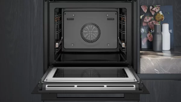 .AT.HORNO SIEMENS HM736GAB1 MULT.19 C/MICRO HIDRO 67L NGO - Imagen 3