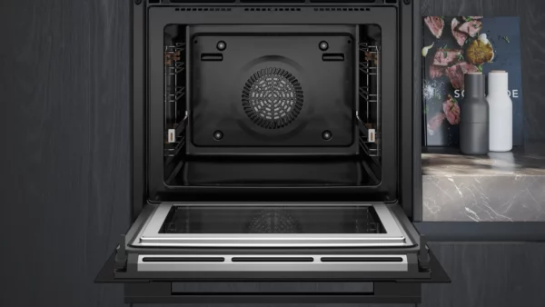 .AT.HORNO SIEMENS HM776GKB1 MULT.19 C/MICRO PIRO.HIDRO 67L NGO - Imagen 3