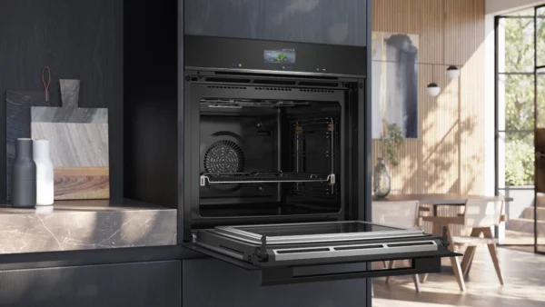 .AT.HORNO SIEMENS HM776GKB1 MULT.19 C/MICRO PIRO.HIDRO 67L NGO - Imagen 4