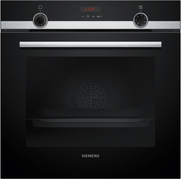 .AT.HORNO SIEMENS HQ574AER3 MULT.8 A+ C/VAPOR PIRO 71L CRIST.NGO INOX