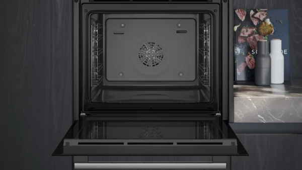 .AT.HORNO SIEMENS HR532GBS3 MULT.9 A+ C/VAPOR HIDRO 71L CRIST.NGO INOX - Imagen 3