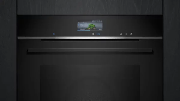 .AT.HORNO SIEMENS HR776G1B1 MULT.19 A+ C/VAPOR PIRO.HIDRO 71L NGO - Imagen 2