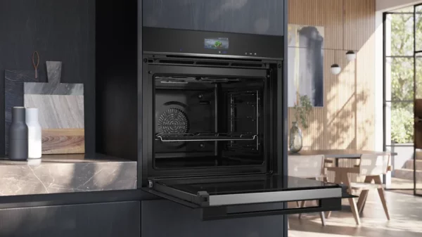 .AT.HORNO SIEMENS HR776G1B1 MULT.19 A+ C/VAPOR PIRO.HIDRO 71L NGO - Imagen 4