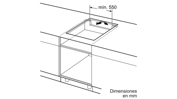 .AT.INDUCCION BALAY 3EB861FR 4F Z.18CM 4600W BISEL 60CM NGA - Imagen 5