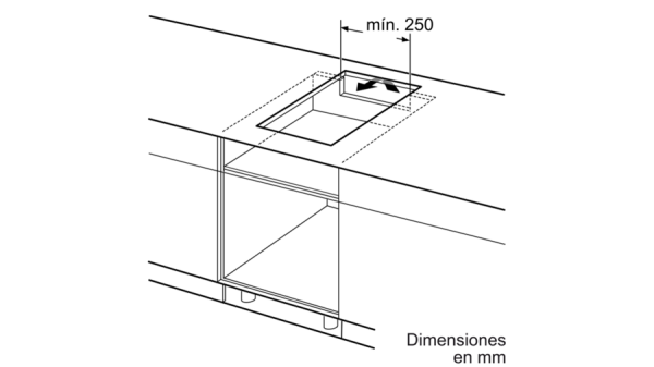 .AT.INDUCCION BALAY 3EB930LQ 2F Z.21CM BISEL 3700W 30CM NGA - Imagen 3