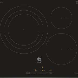 .AT.INDUCCION BALAY 3EB967LU 3F Z.32CM BISEL CONTROL ACEITE 7400W 60C