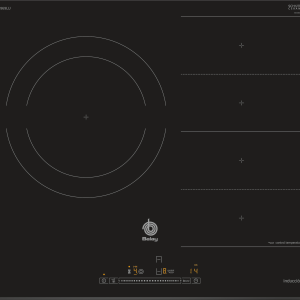 .AT.INDUCCION BALAY 3EB969LU 2F Z.28CM Z.FLEX BISEL 7400W 60CM NGA