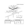 .AT.INDUCCION ELECTROLUX EIV644 FLEX 4 ZONAS 60CM H2H BISEL.F. - Imagen 2