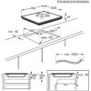 .AT.INDUCCION ELECTROLUX LIT6043 4F 60CM H2H BISEL.F. - Imagen 12