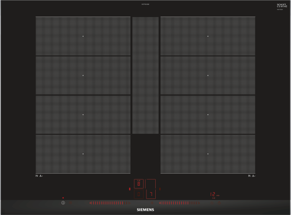 .AT.INDUCCION SIEMENS EX775LYE4E 4F Z.FLEX 7400W 70CM