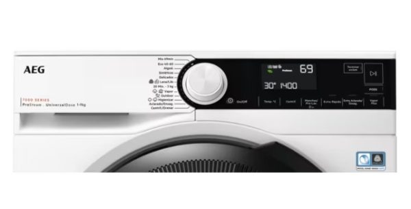 .AT.LAVADORA AEG LFR7494O4V 9KG 1400RPM A INVERTER - Imagen 2
