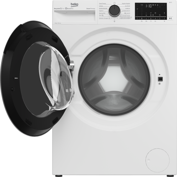 .AT.LAVADORA BEKO B3WFT59415W 9KG 1400RPM A INVERTER BCA - Imagen 3