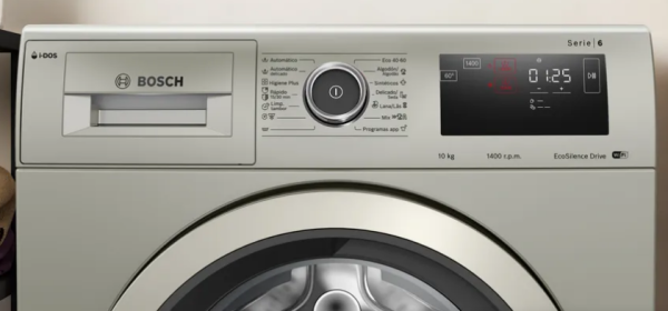.AT.LAVADORA BOSCH WAL28PHYES 10KG 1400RPM A I-DOS ECOSILENCE INOX MA - Imagen 5