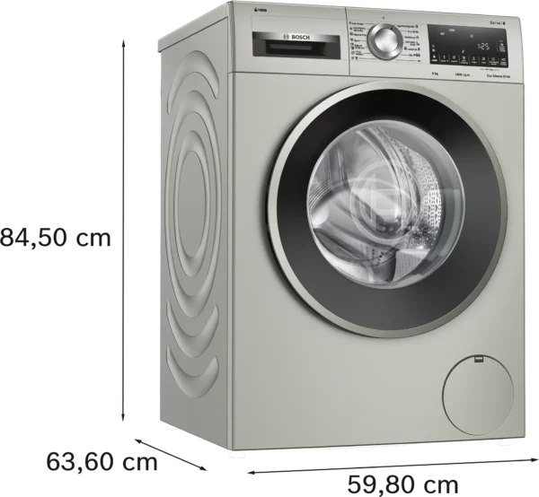 .AT.LAVADORA BOSCH WGG244FAES 9KG 1400RPM A I-DOS INOX - Imagen 5