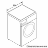 .AT.LAVADORA BOSCH WUU28T8XES 8KG 1400RPM A INOX - Imagen 9