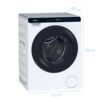 .AT.LAVADORA CANDY CW50-BP12307-S 5KG 1200RPM A BCA. - Imagen 13