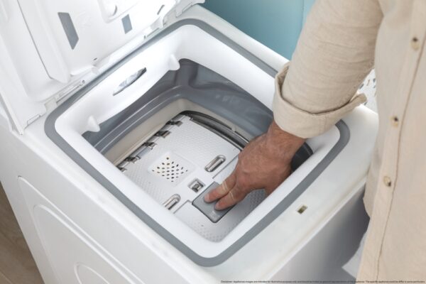 .AT.LAVADORA CARGA SUP. CANDY TCA063D3-S 6KG 1000RPM C HON BCA - Imagen 8