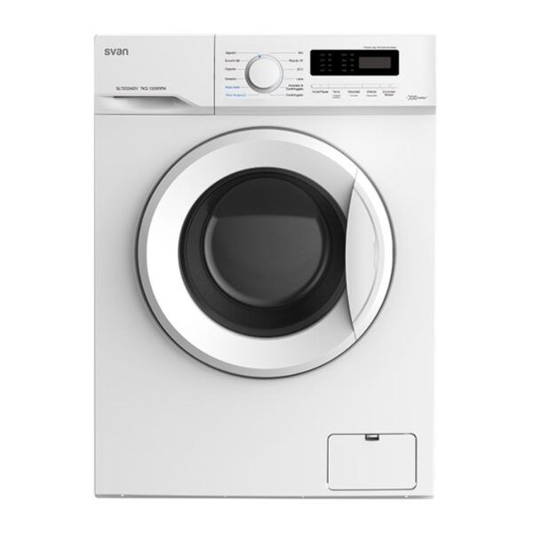 .AT.LAVADORA SVAN SL7202AIDV 7KG 1200RPM A C/VAPOR INV. BCA - Imagen 2