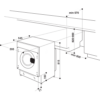 .AT.LAVASECADORA INT.WHIRLPOOL BI WDWG 751482 EU N 7/5KG 1400RPM D/E - Imagen 4