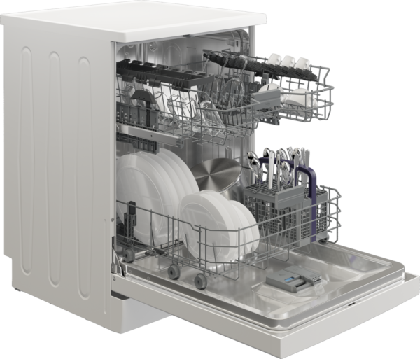 LAVAVAJILLAS BEKO BDFN26440WC 14CUB C APERT.AUTO BCO - Imagen 9