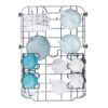.AT.LAVAVAJILLAS CANDY CF0C7SB0FX 10CUB. C 45CM INOX - Imagen 2