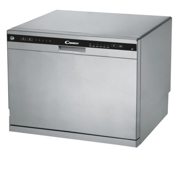 .AT.LAVAVAJILLAS COMPACTO CANDY CDCP 6S 6CUB. F SILVER