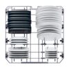 .AT.LAVAVAJILLAS HAIER XF 4A4M4PX 14CUB. A INOX - Imagen 7