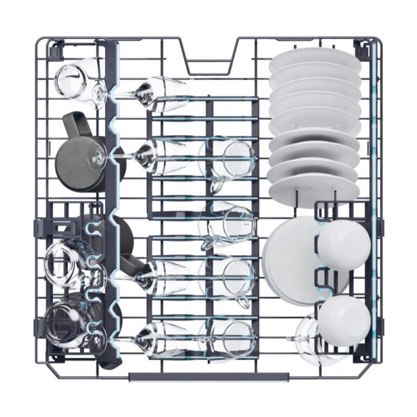 .AT.LAVAVAJILLAS HAIER XF 6B0M3PDA 16CUB.B 3ªBANDEJA INVERTER HON ANT - Imagen 2
