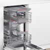 .AT.LAVAVAJILLAS INT. BOSCH SPV4EMX25E 10CUB C 3ªBANDEJA 45CM - Imagen 4