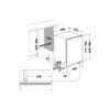 .AT.LAVAVAJILLAS INT. WHIRLPOOL W7I HP40 L 15CUB. C 3ªBANDEJA - Imagen 12
