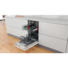 .AT.LAVAVAJILLAS INT. WHIRLPOOL WSIC3M17 10CUB F 45CM - Imagen 6