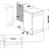 .AT.LAVAVAJILLAS WHIRLPOOL WFC 3C42 P X 14CUB. C NATURAL DRY INOX - Imagen 6