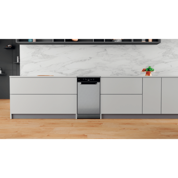 .AT.LAVAVAJILLAS WHIRLPOOL WSFC 3M17 X 10CUB. F 45CM INOX - Imagen 2
