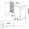 .AT.LAVAVAJILLAS WHIRLPOOL WSFC 3M27 X 10CUB. E 45CM INOX - Imagen 11