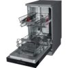 .AT.LAVAVAJILLAS WHIRLPOOL WSFC 3M27 X 10CUB. E 45CM INOX - Imagen 3