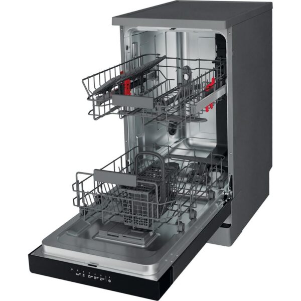 .AT.LAVAVAJILLAS WHIRLPOOL WSFC 3M27 X 10CUB. E 45CM INOX - Imagen 3
