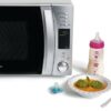 .AT.MICROONDAS CANDY CMXG 25DCS 25L SILVER C/GRILL - Imagen 4