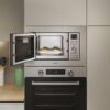 .AT.MICROONDAS INT. CANDY CA38FMW8NG 17L S/GRILL INOX - Imagen 6