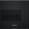 .AT.MICROONDAS INT. SIEMENS BE555LMB1 25L C/GRILL HIDRO 38CM CRIST.NGO - Imagen 2