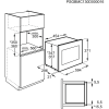 .AT.MICROONDAS INT.AEG MBB1756DEM 17L 800W C/GRILL INOX - Imagen 5