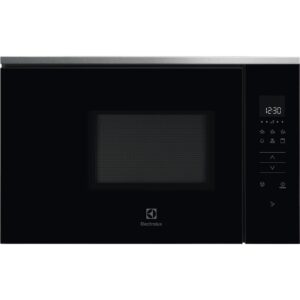 .AT.MICROONDAS INT.ELECTROLUX KMFD172TEX 17L CRIST.NGO/INOX 800W C/GR