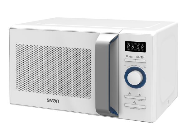 .AT.MICROONDAS LIBRE INS SVAN SVMW820CB 20L 800W C/GRILL CRISTAL BCO