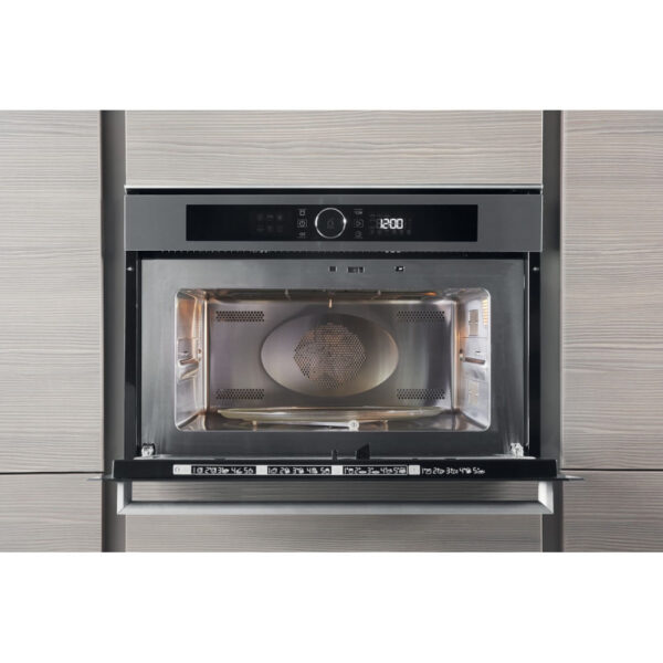 .AT.MICROONDAS+HORNO ENCASTRE WHIRLPOOL AMW 509/IX 40L C/GRILL INOX-N - Imagen 6