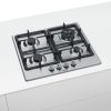 .AT.PLACA GAS BOSCH PGH6B5B90 4F. C/WOK INOX 60CM - Imagen 2