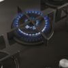 .AT.PLACA GAS CANDY CVG74WPB 5F 75CM CRIST.NGO. - Imagen 3