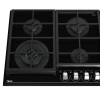 .AT.PLACA GAS EXACT FLAME GZC 64320 XBA 112570191 4F C/WOK 60CM CRIST - Imagen 3